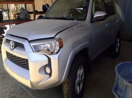 2016 TOYOTA 4RUNNER, SILVER 1F7, SR5, AT, 4WD,  Z25098